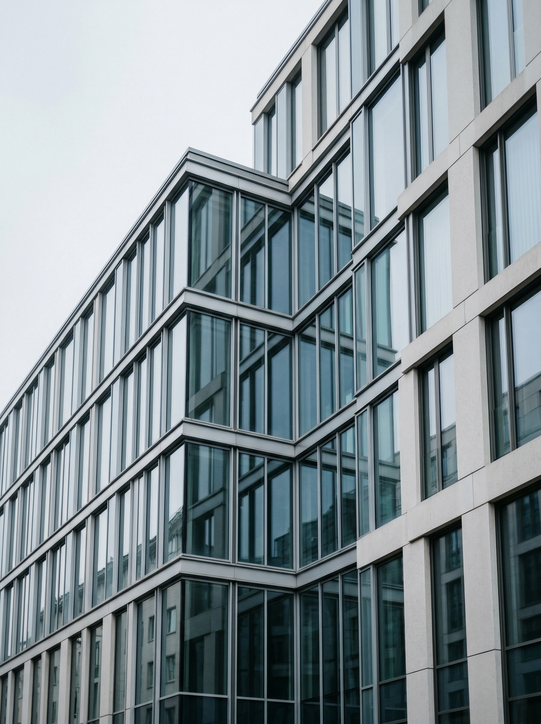 Red skyscraper in Ljubljana