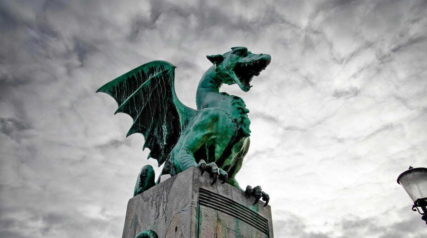 Ljubljana Dragon statue